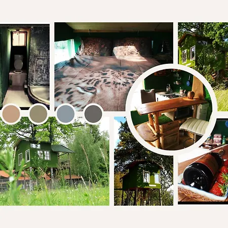 Konukevi Tree House Ramona & Fairytale Wooden House By Ljubljana 4*