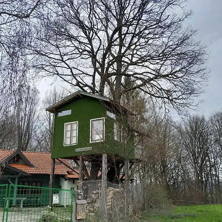 Tree House Ramona & Fairytale Wooden House By Ljubljana 4*