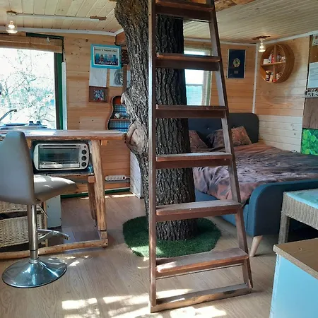 Tree House Ramona & Fairytale Wooden House By Ljubljana 4*