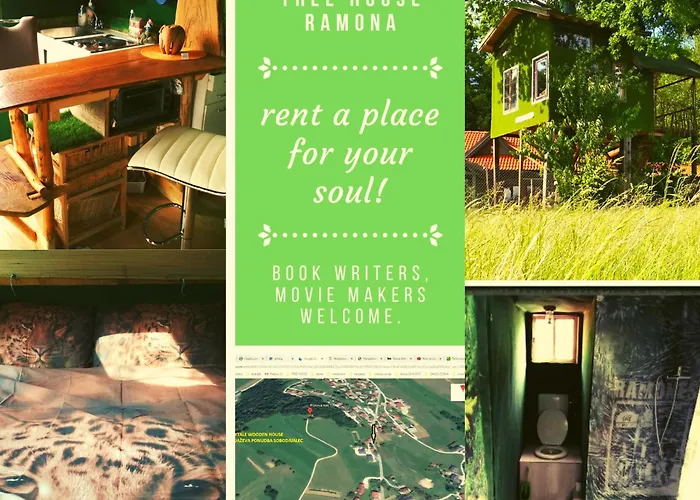 Tree House Ramona & Fairytale Wooden House By Ljubljana Guest house