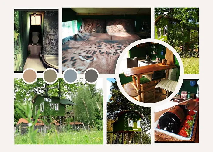 Gasthuis Tree House Ramona & Fairytale Wooden House By Ljubljana 4*