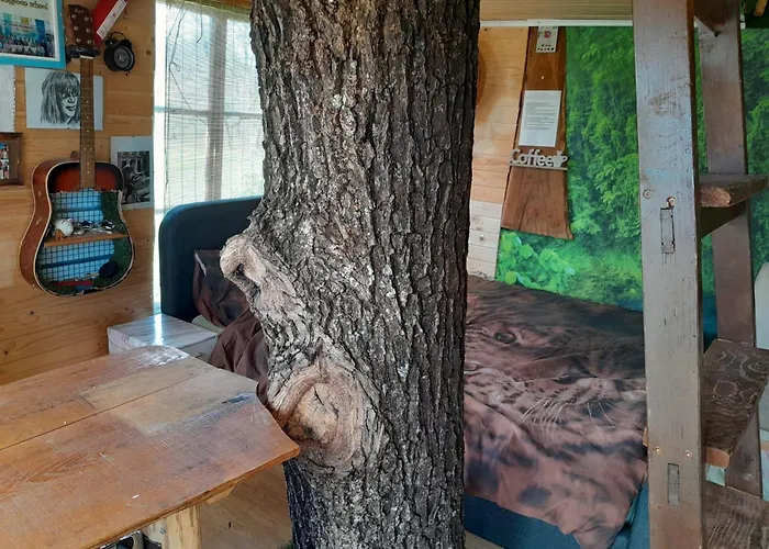 Tree House Ramona & Fairytale Wooden House By Ljubljana 4*