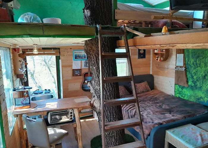 Tree House Ramona & Fairytale Wooden House By Ljubljana