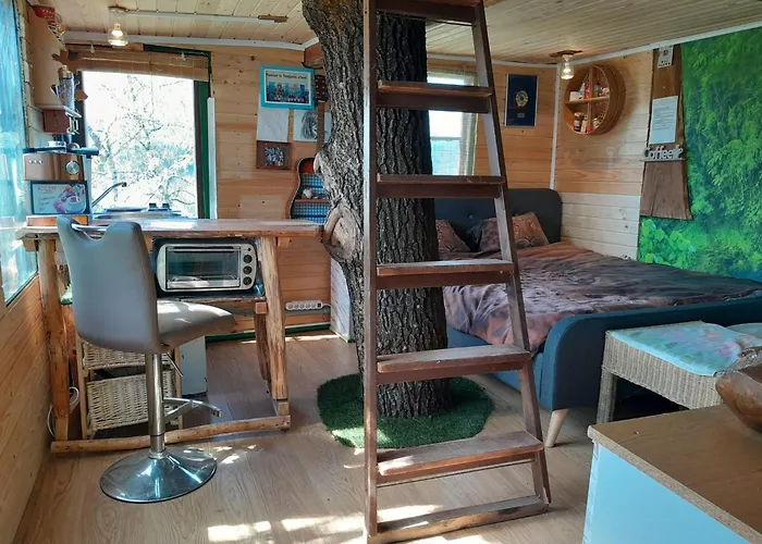 Tree House Ramona & Fairytale Wooden House By Ljubljana 4*