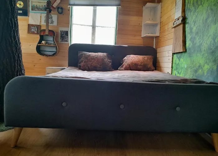 Tree House Ramona & Fairytale Wooden House By Ljubljana Grosuplje