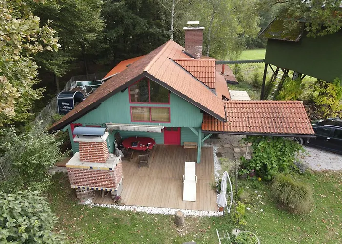 Tree House Ramona & Fairytale Wooden House By Ljubljana